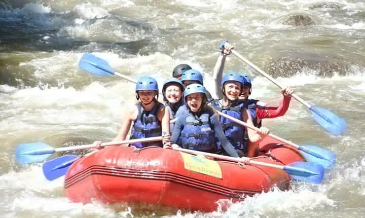 Bali Rafting with Tegalalang Rice Terrace Jungle Swing Ubud