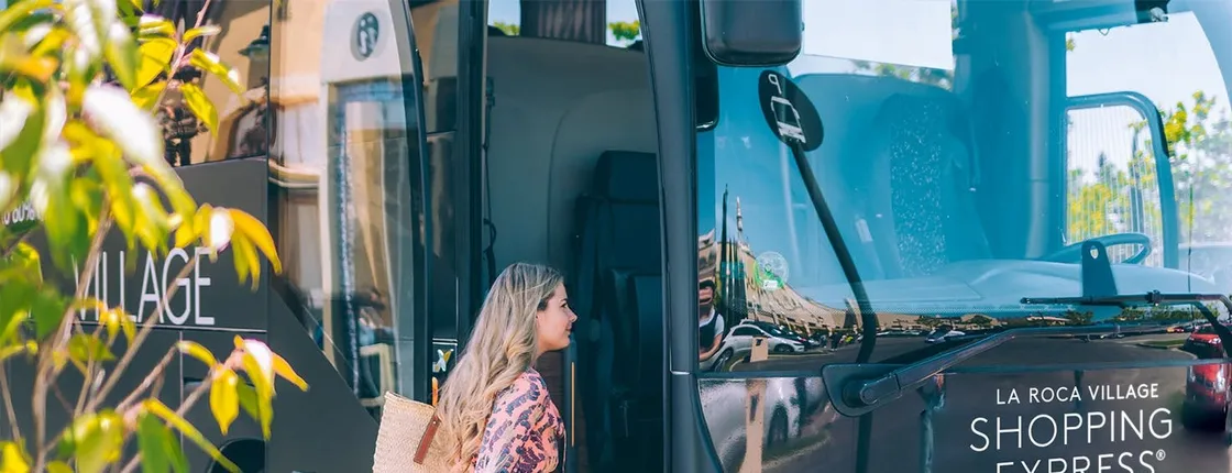 La Roca Village shopping express tour
