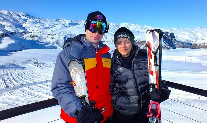 Small Group Snow Activities day Valle Nevado and Farellones