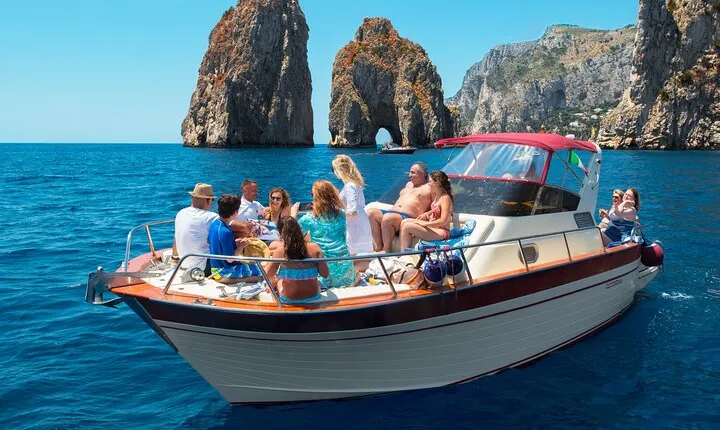 Capri Dolce Vita Half Day Boat Tour Sorrento, Capri, Blue Grotto
