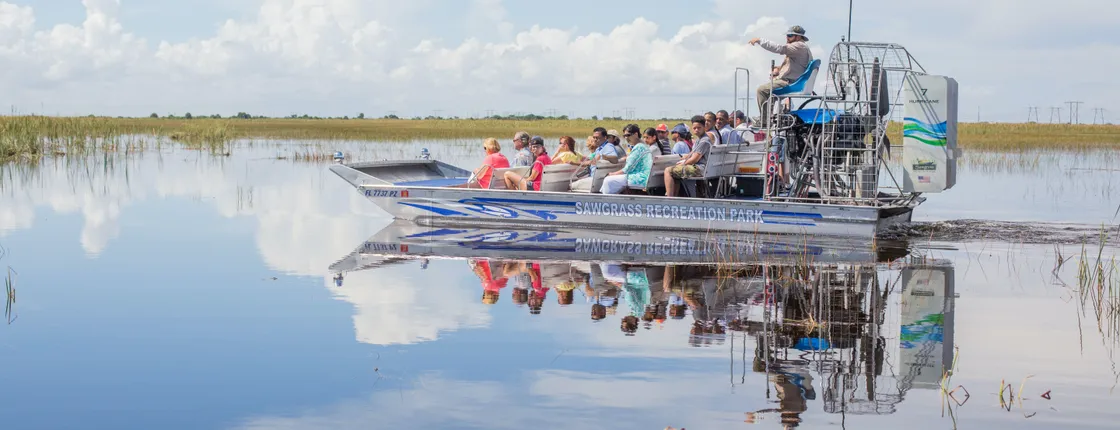 40-Minute Daytime Airboat Tour at Sawgrass Recreation Park