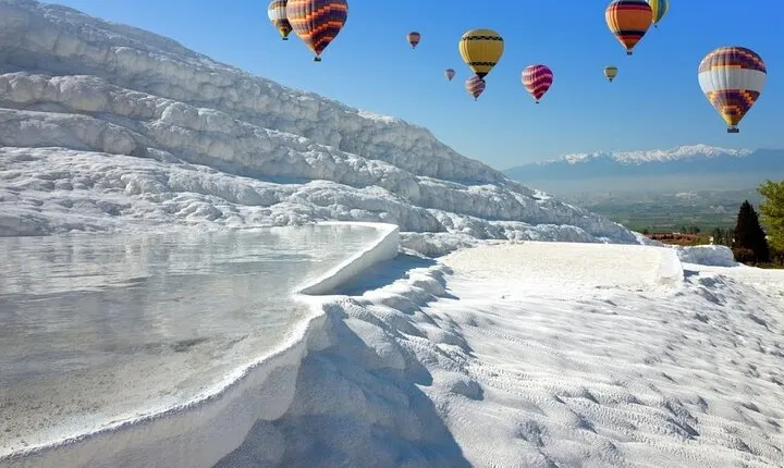 Low Cost Hot Air Balloon Ride in Pamukkale
