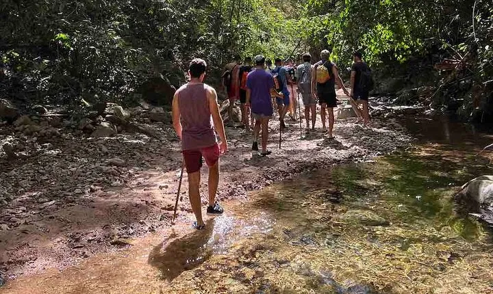 Jungle Hiking Adventure and Waterfall Swim. Nogalito Ecopark 