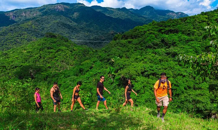 Hiking through the mountains of Puerto Vallarta and glass viewpoint