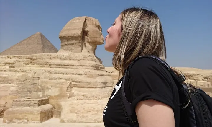 Giza Pyramids Sphinx & Egyptian Museum Private Full Day Tour