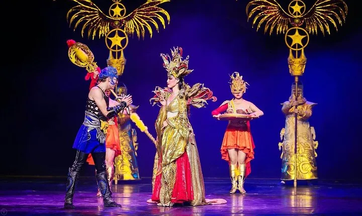 Beijing Night Golden Mask Dynasty Show Ticket with Guide and Pickup