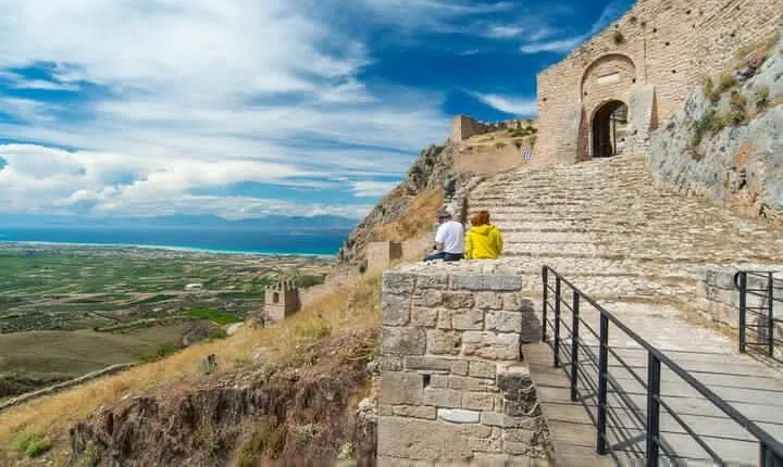 Ancient Corinth, acrocorinth castle and Thermal Spa private