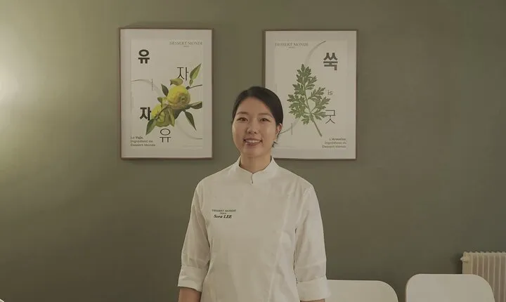 Make a Franco-Korean dessert: Black Sesame Verrine