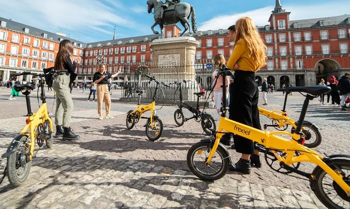 Madrid Electric Bike Small Group Tour: Highlights & Parks