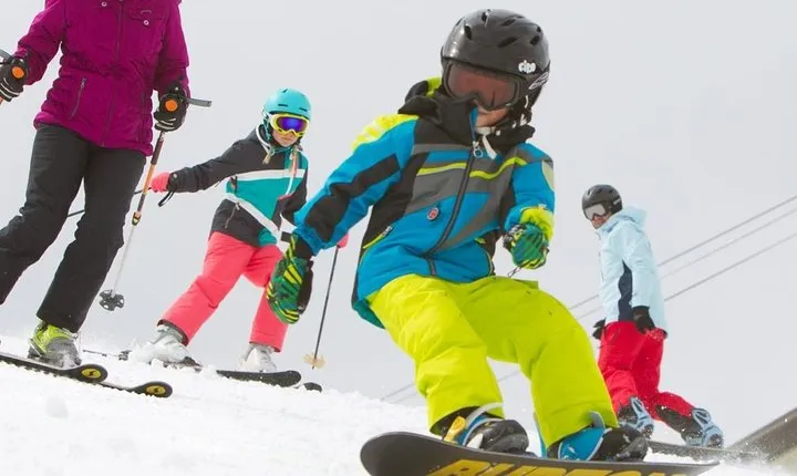 Junior Snowboard Rental Package for Snowbasin and Powder Mountain