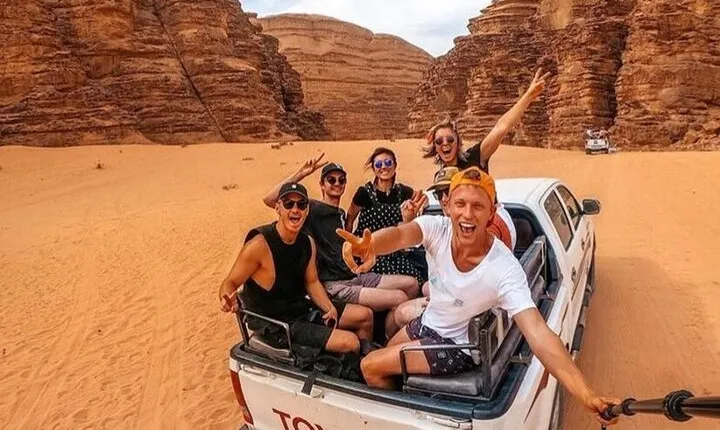 Full Day Jeep Tour with Overnight in Bedouin Camp