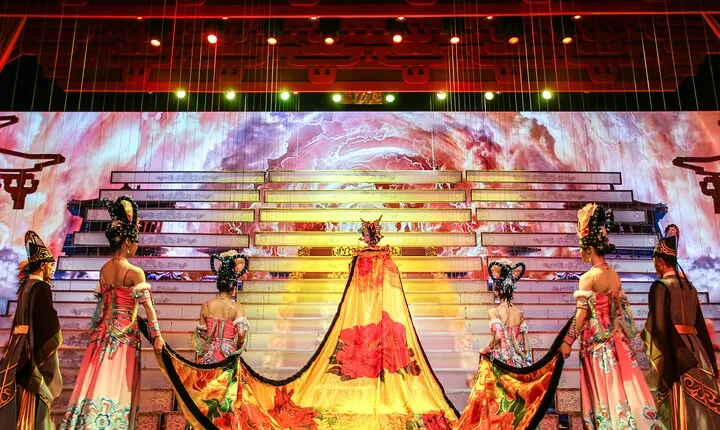 Tang Dynasty Show Optional dumplings Banquet or Palace Banquet