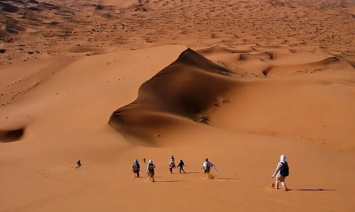 Trekking Walking, One Night Desert Camp, With Local Guide, SandBoarding.