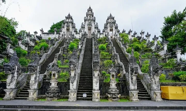 Magical Temple The Gate of Heaven and Tirta Gangga Water Palace