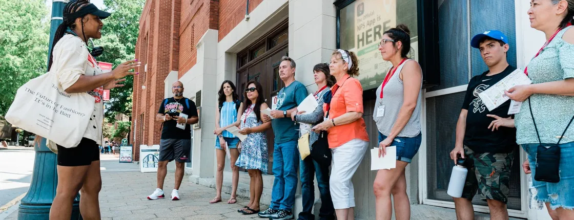 Martin Luther King Jr. historic district tour