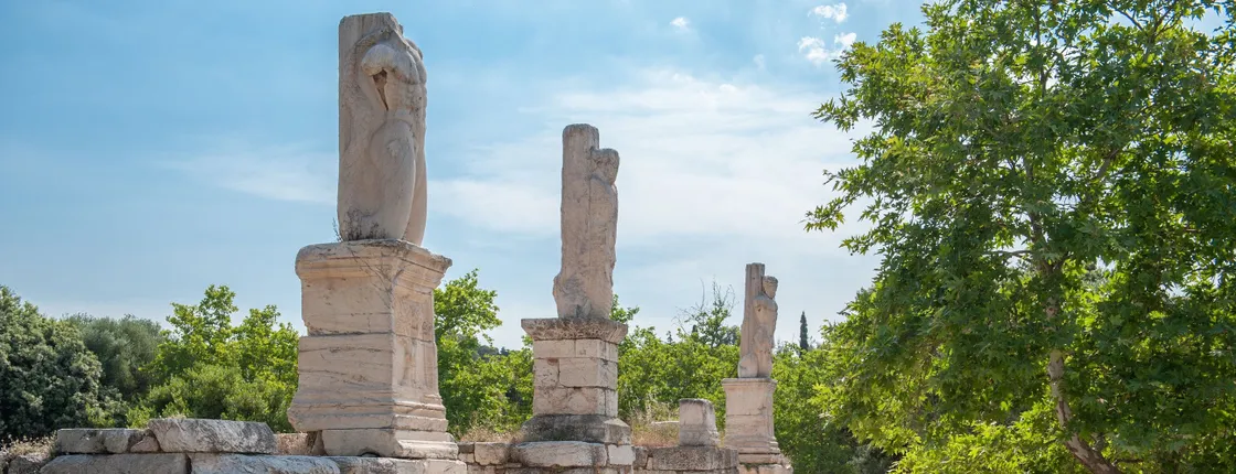 Virtual tour of Ancient Agora of Athens from home