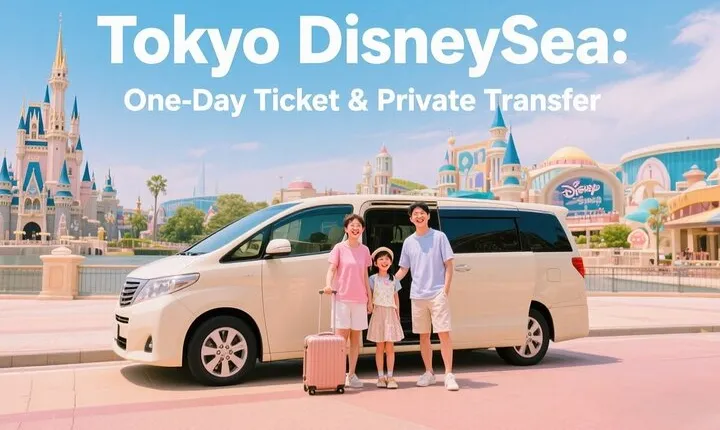 Tokyo DisneySea 1-Day Ticket & Private Transfer