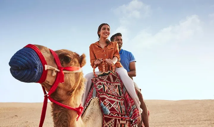 Evening Abu Dhabi Desert Safari & BBQ Dinner- Standard Tour 