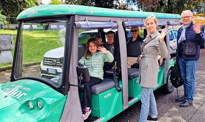 Rome, Crafted for You: Private Golf Cart Tour
