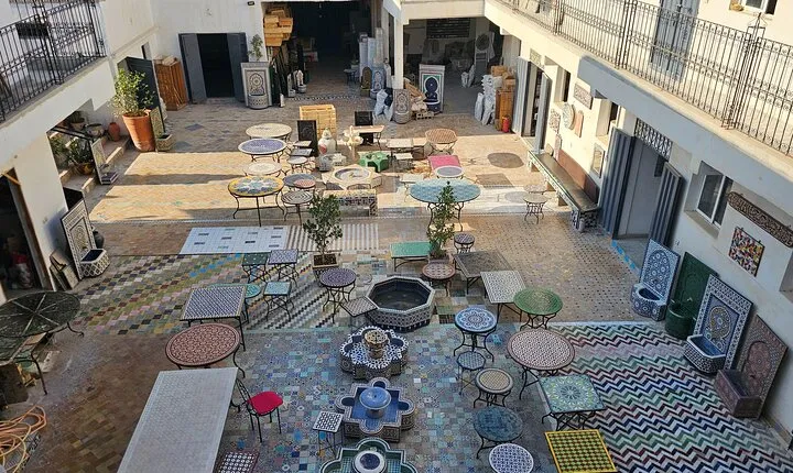 Zellige and Pottery Tour at our Studio in Fes