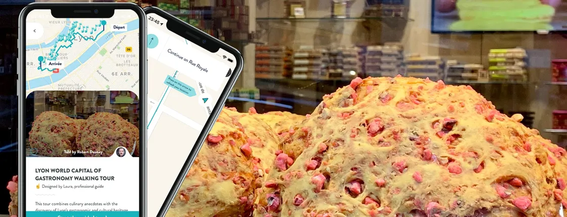 Lyon for foodies audio tour on your smartphone