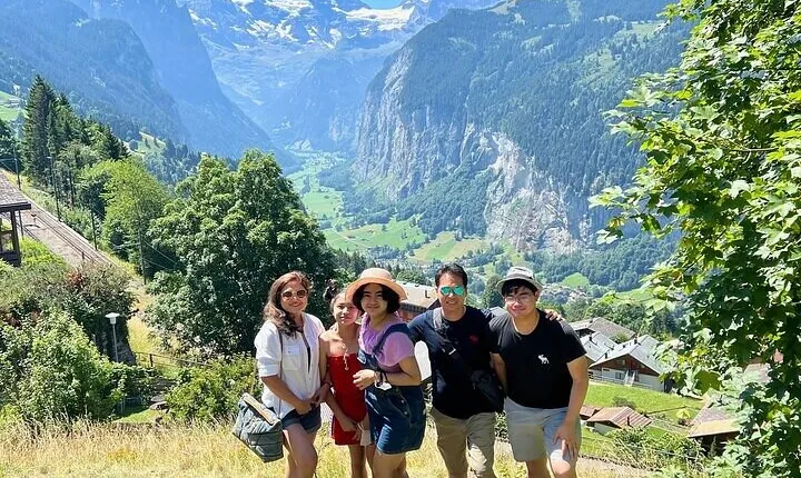 Visit a cute Alpine Farm full of animals in Wengen