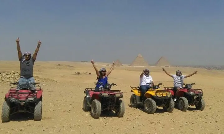 Half Day Tour To Giza Pyramids And 1 Hour Quad Bike At The Desert