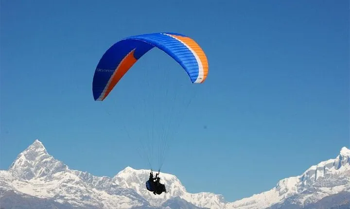 Tandem Paragliding in Pokhara