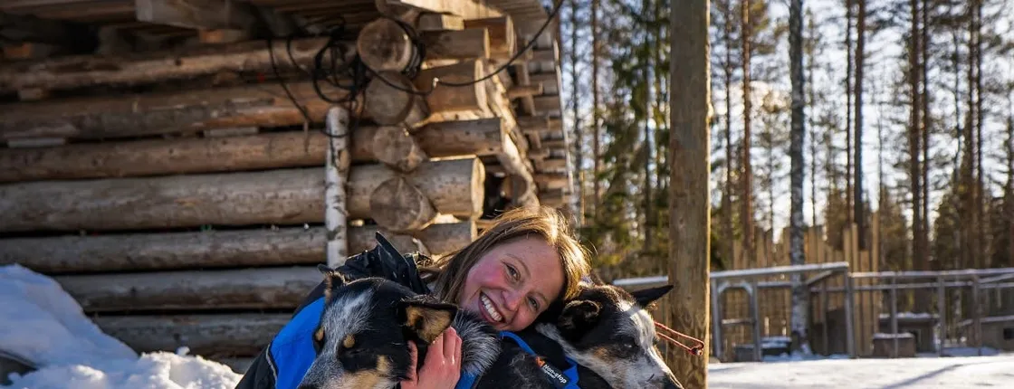 Self-Driving Husky Mushing Winter Adventure with BBQ from Rovaniemi