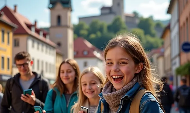 Fun & mobile scavenger hunt through Graz