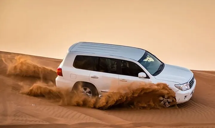 Evening Desert Safari Abu Dhabi with Hot BBQ Dinner