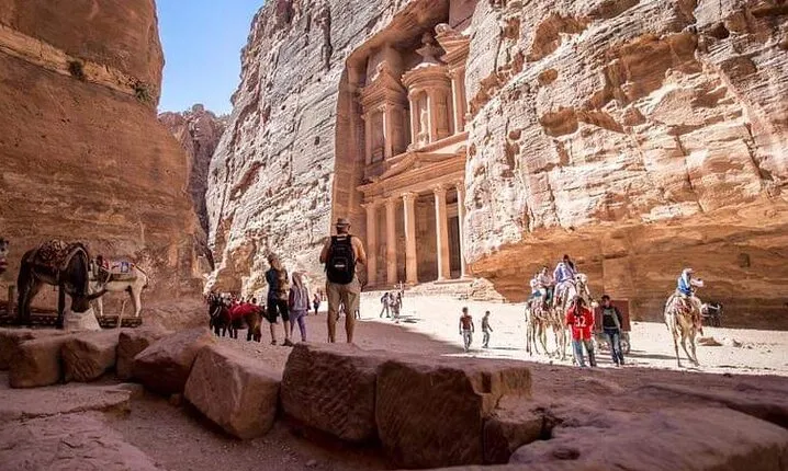 From Amman : 2 days Private Tour Petra, Wadi rum and Dead sea