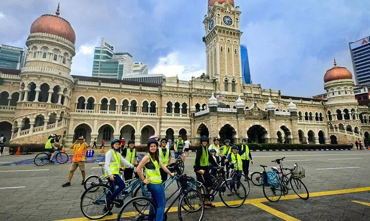 Kuala Lumpur Sunset Evening Cycling Tour