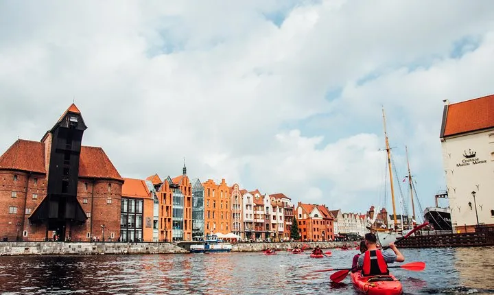 Guided Sightseeing Kayak Tour at Gdansk