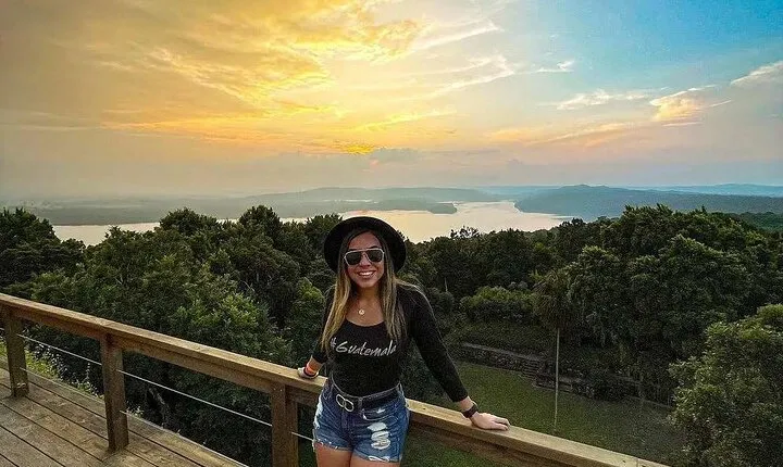 Enjoy The Sunset On Top Of A Mayan Pyramid In Yaxha - Private Tour From Flores