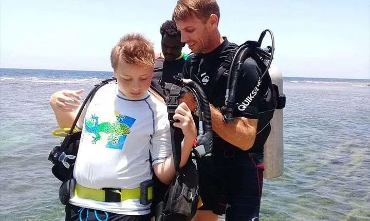 Non Certified Diving Experience plus Transportation