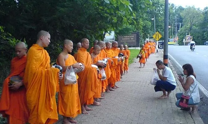 Morning sunrise at Doi Suthep Temple