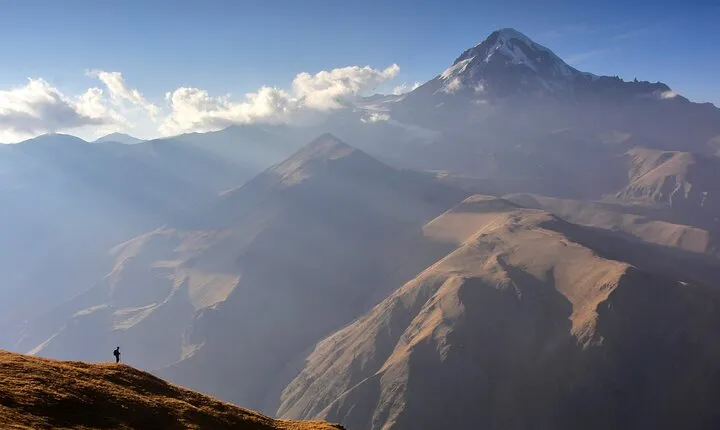 Kazbegi - One Day Trekking Private Tour to Angel Mountain 3096 m