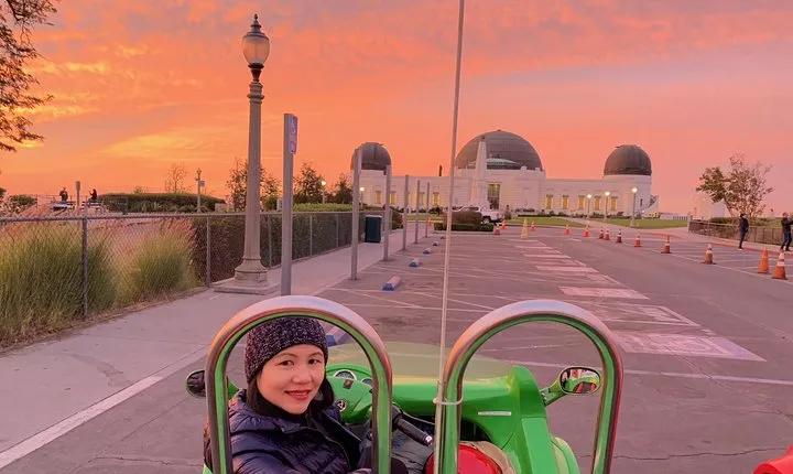 Mini-Car Sunrise Tour in Hollywood with Breakfast