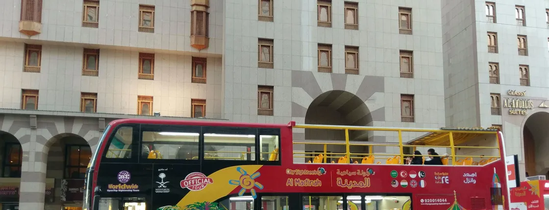 City Sightseeing hop-on hop-off bus tour of Al Madinah