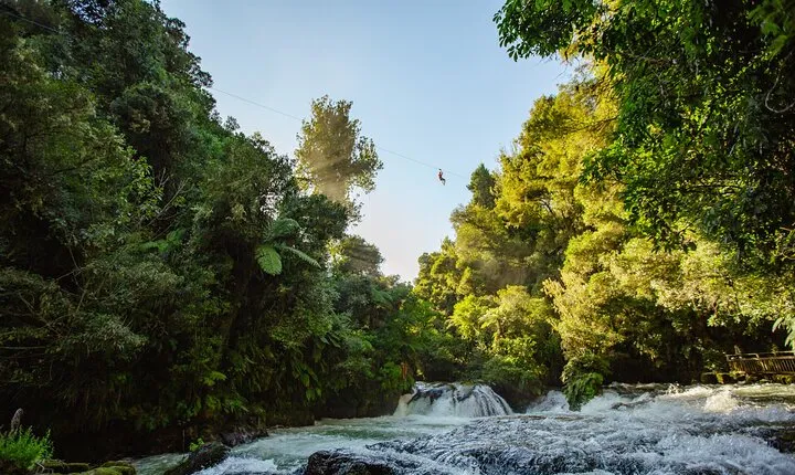 Okere Falls Zipline Experience