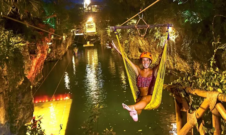 Adrenaline Xplor Fuego Tour Test your Endurance only from Cancun