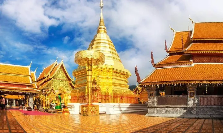 Wat Doi Suthep Tour from Chiang Mai with Hmong Hill-tribe Village (SHA Plus)