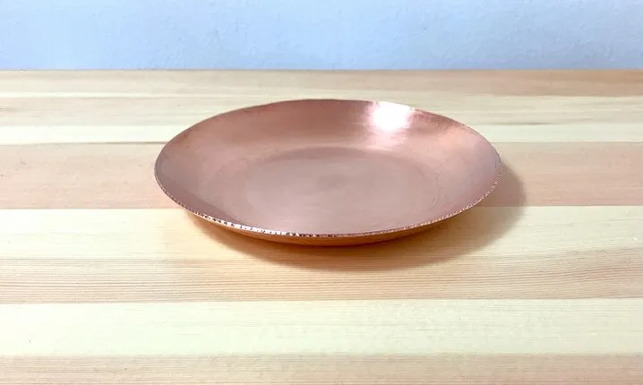 Traditional Craft Experience Copper Tray Making in Kyoto