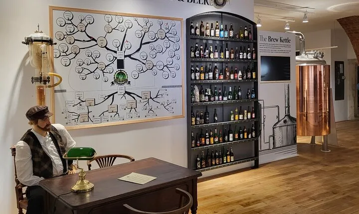 Enjoy 3 beers in Czech Beer Museum