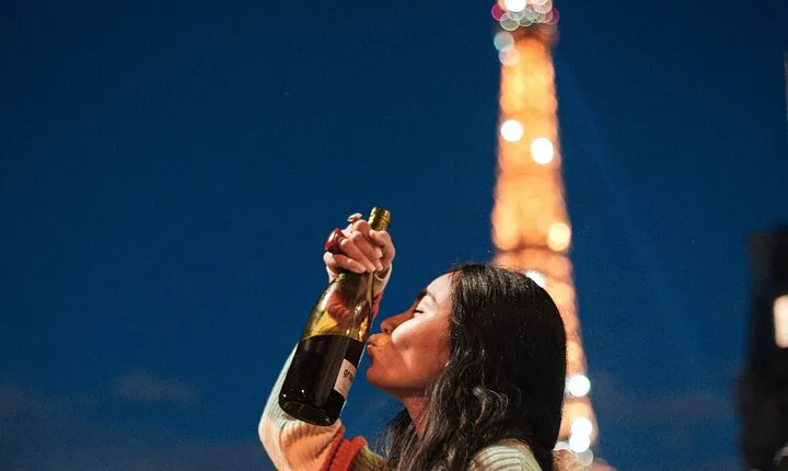 Curated Natural Wine Tasting and Cinematic Eiffel Photoshoot