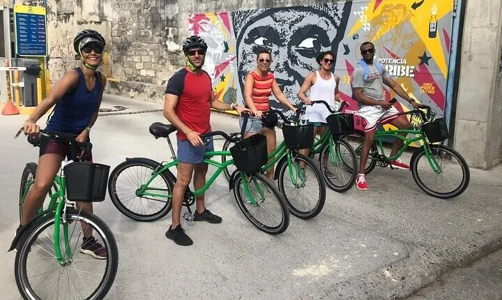 Bike rental in the historic center of Cartagena