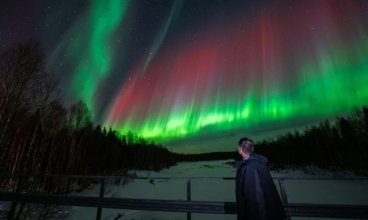ROVANIEMI Unlimited Range Northern Lights Hunt with VIP Van