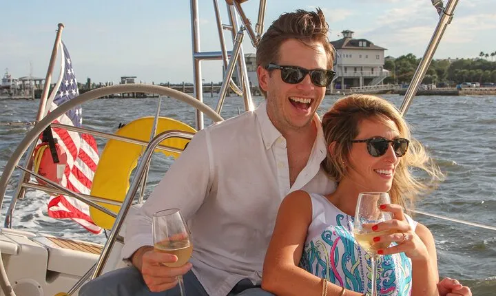 Private Afternoon Sailing/Dolphin & History Tour on 43ft Mystique