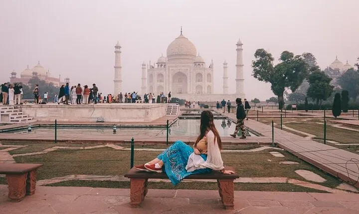 Taj Mahal Sunrise Tour with Elephant Conservation Centre